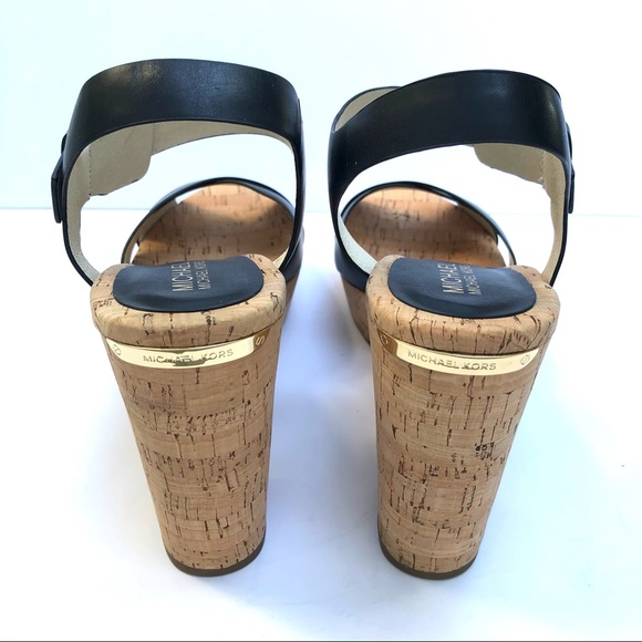 Michael Kors cork strappy heals - Picture 8 of 9